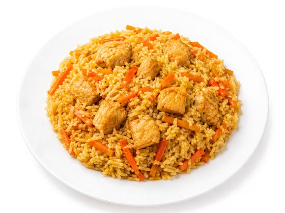 Плов с курицей