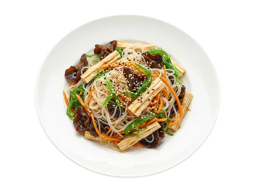 Фунчоза с овощами