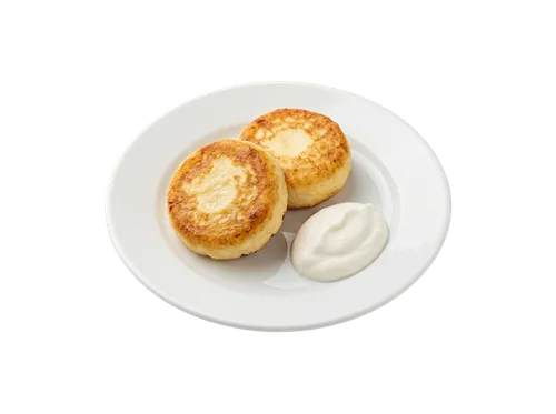 Сырники со сметаной